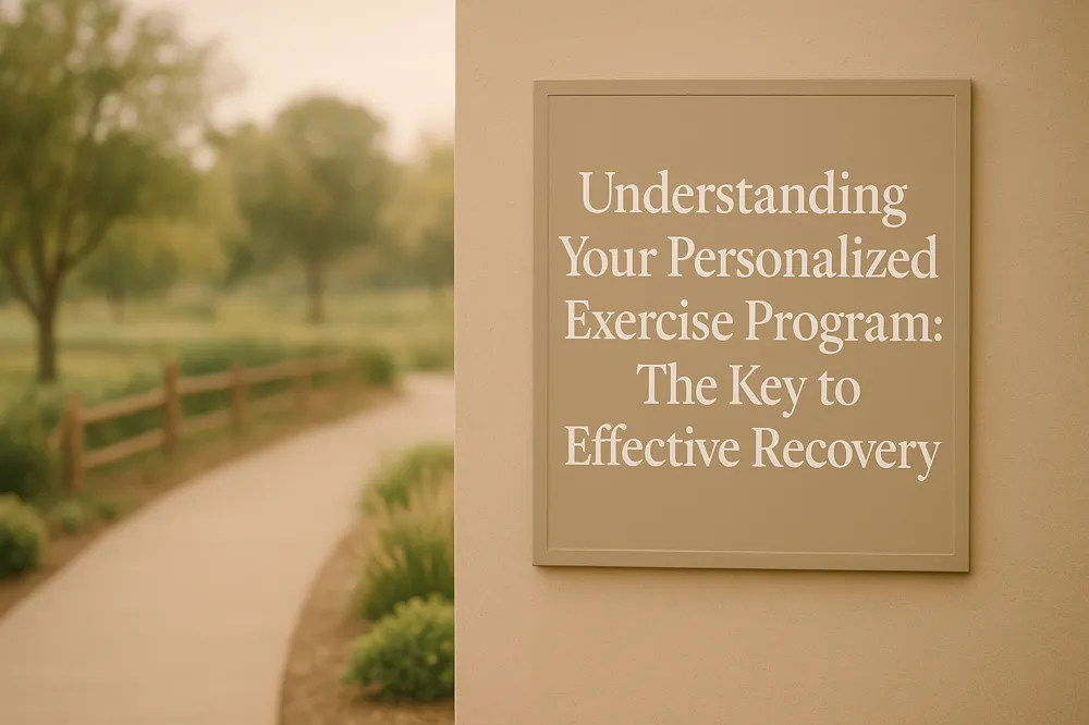 Understanding Your Personalized Exercise Program: The Key to Effective Recovery
