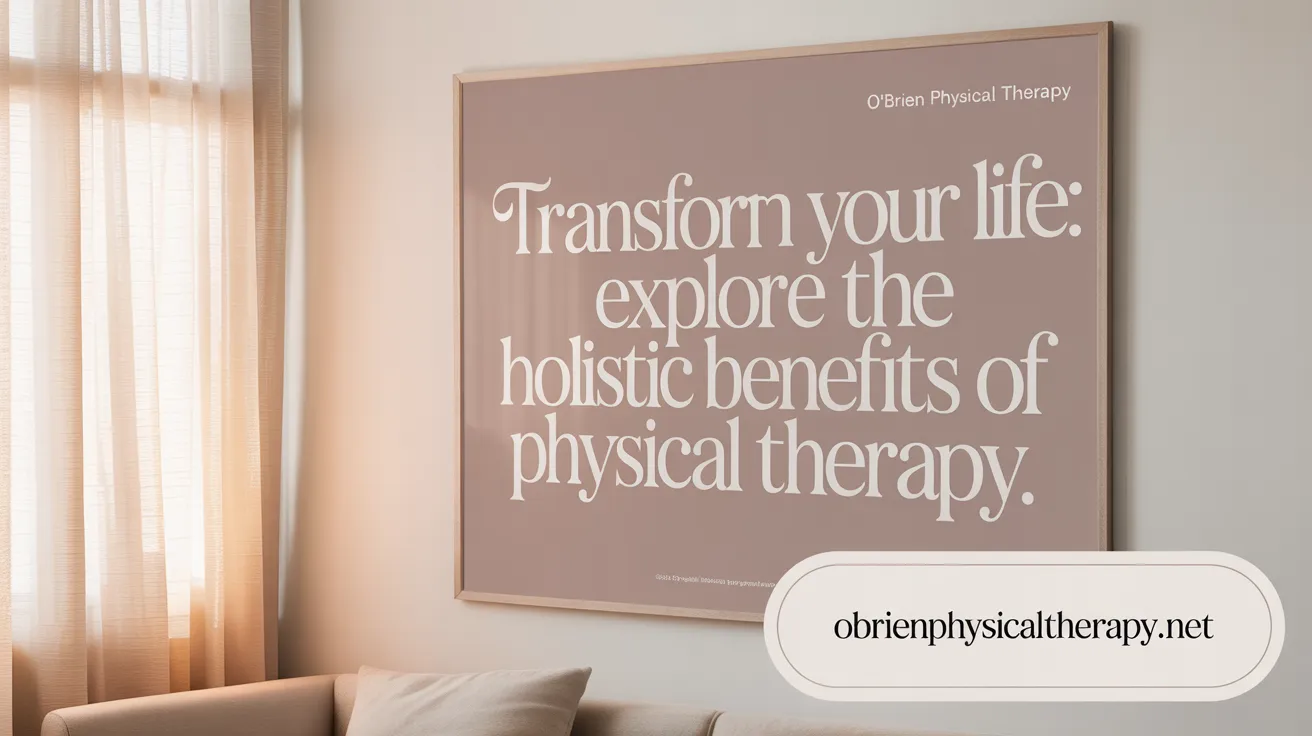 Transform Your Life: Explore the Holistic Benefits of Physical Therapy