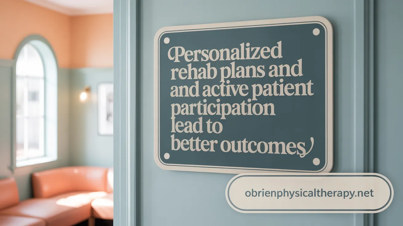 Personalized Rehab Plans and Active Patient Participation Lead to Better Outcomes