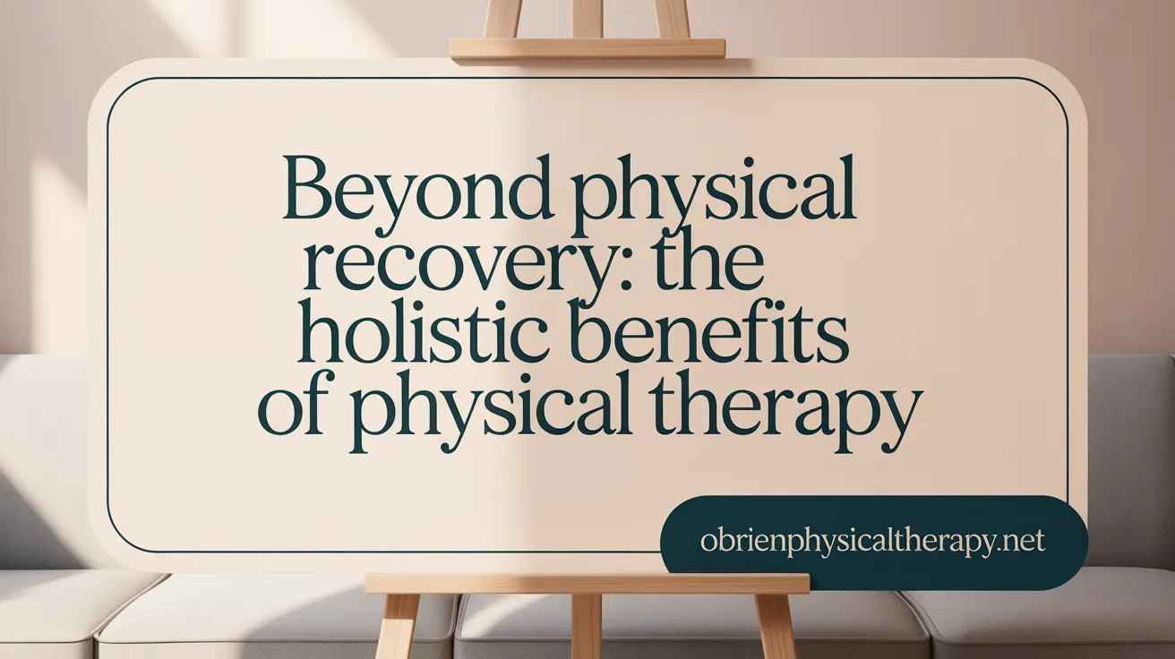 Beyond Physical Recovery: The Holistic Benefits of Physical Therapy