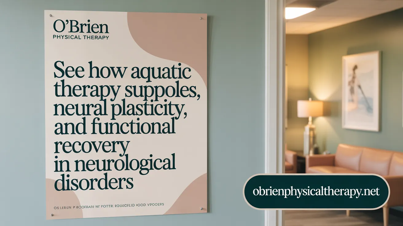 See how aquatic therapy supports balance, neural plasticity, and functional recovery in neurological disorders.