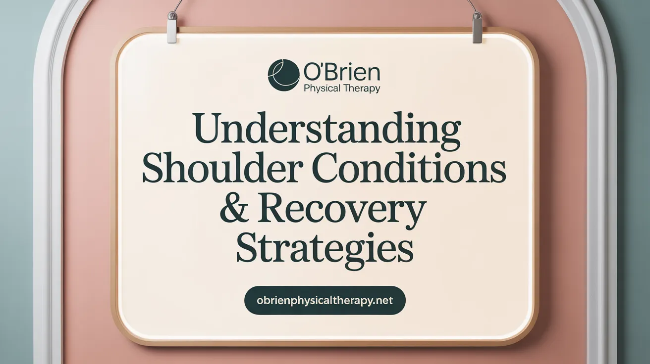 Understanding Shoulder Conditions & Recovery Strategies