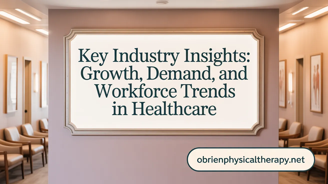 Key Industry Insights: Growth, Demand, and Workforce Trends in Physical Therapy