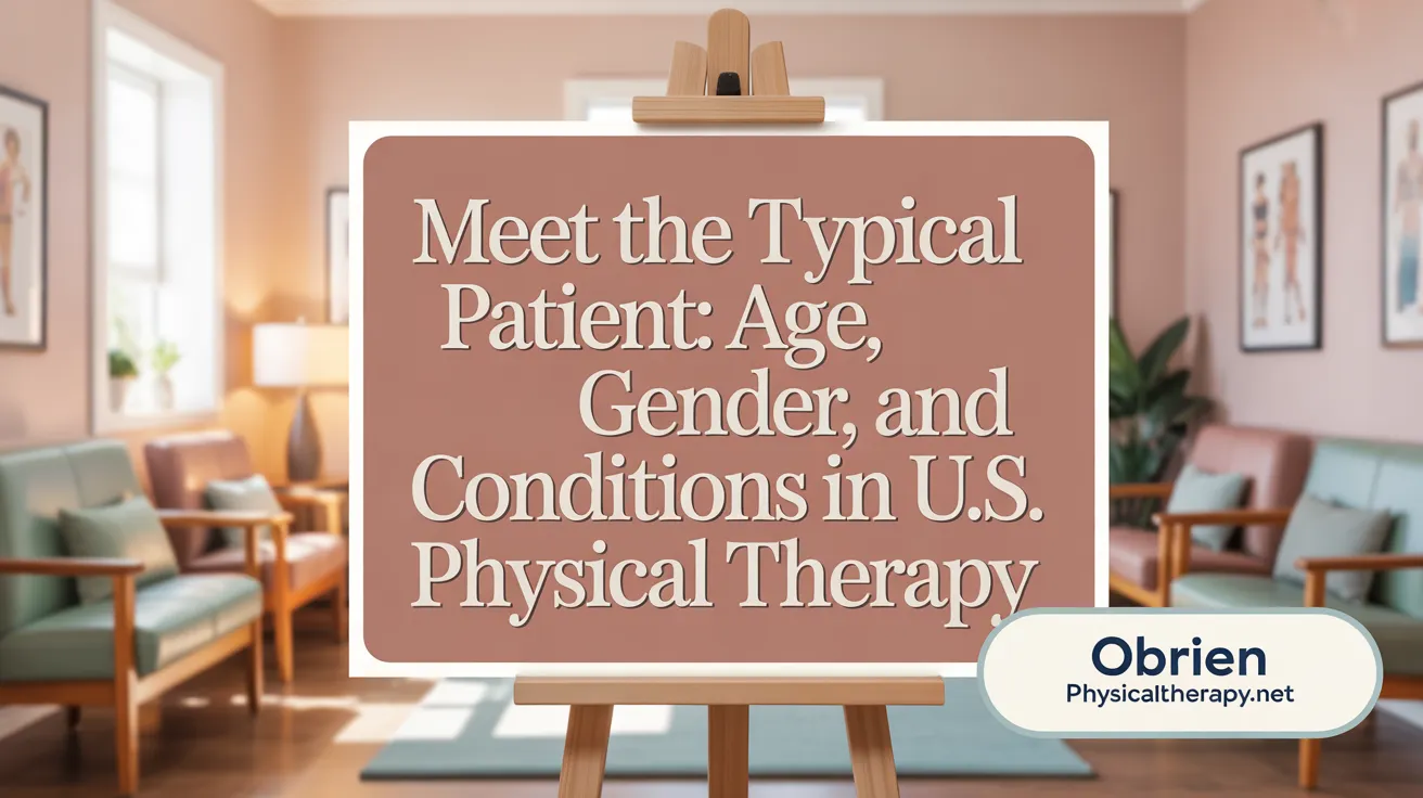 Meet the Typical Patient: Age, Gender, and Conditions in U.S. Physical Therapy