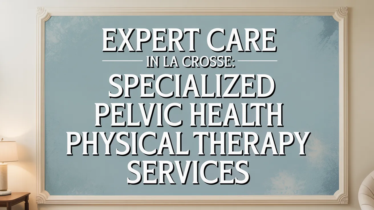 Expert Care in La Crosse: Specialized Pelvic Health Physical Therapy Services