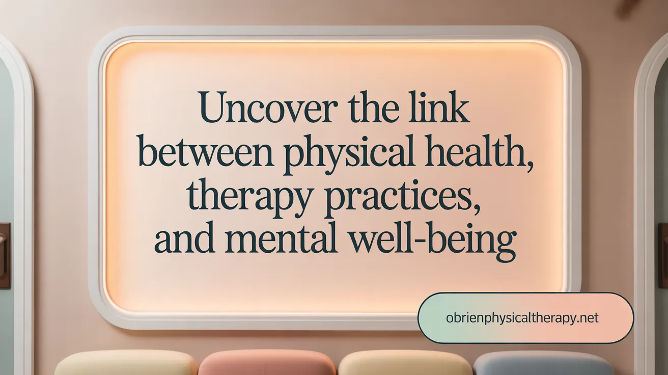 Uncover the Link Between Physical Health, Therapy Practices, and Mental Well-Being