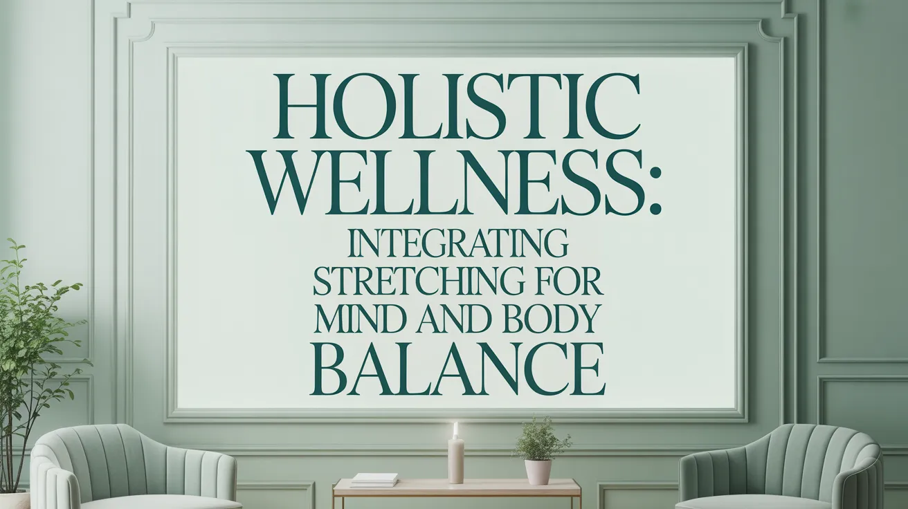 Holistic Wellness: Integrating Stretching for Mind and Body Balance