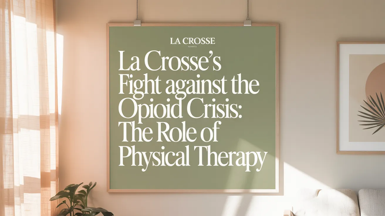 La Crosse's Fight Against the Opioid Crisis: The Role of Physical Therapy