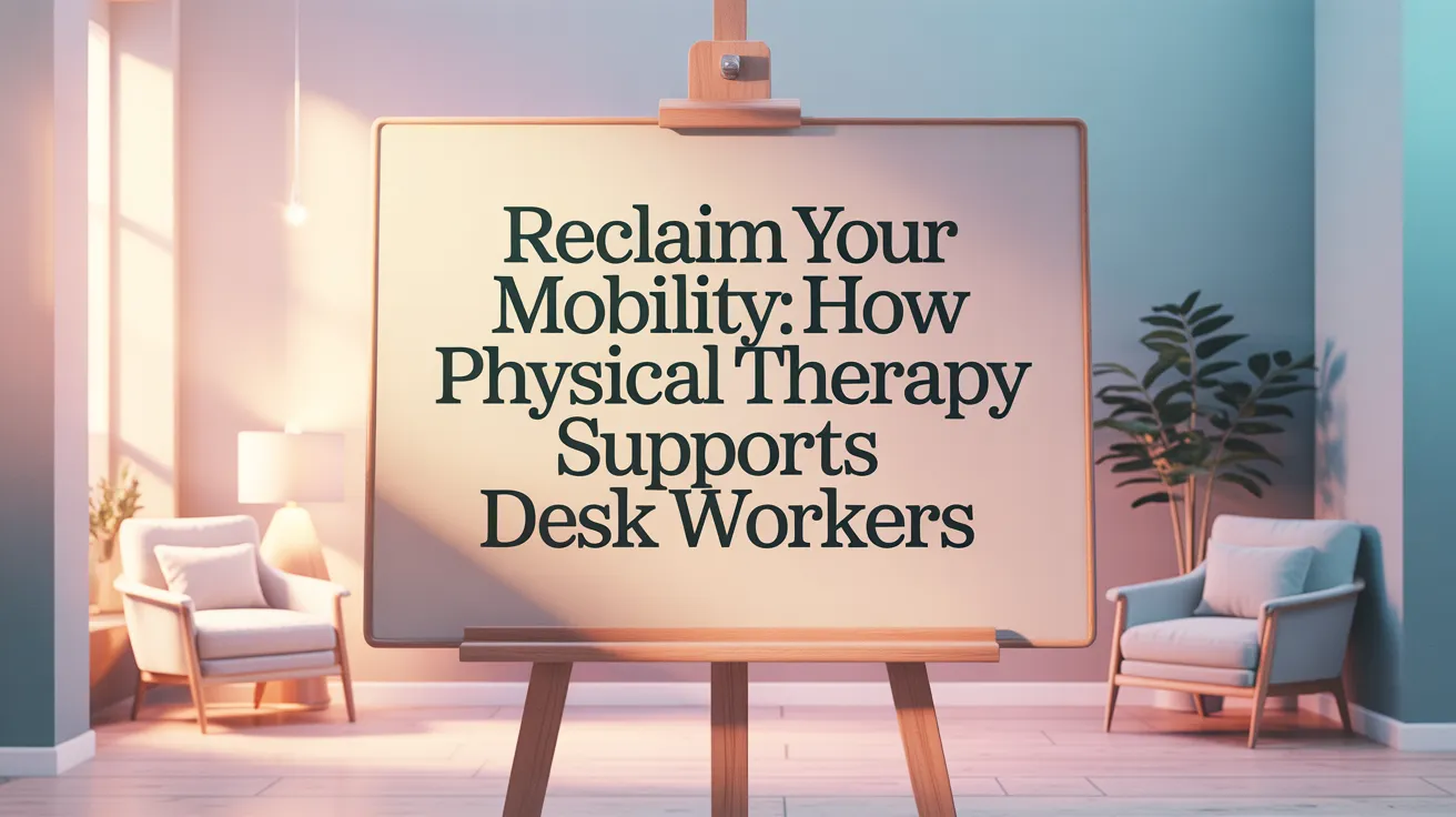 Reclaim Your Mobility: How Physical Therapy Supports Desk Workers