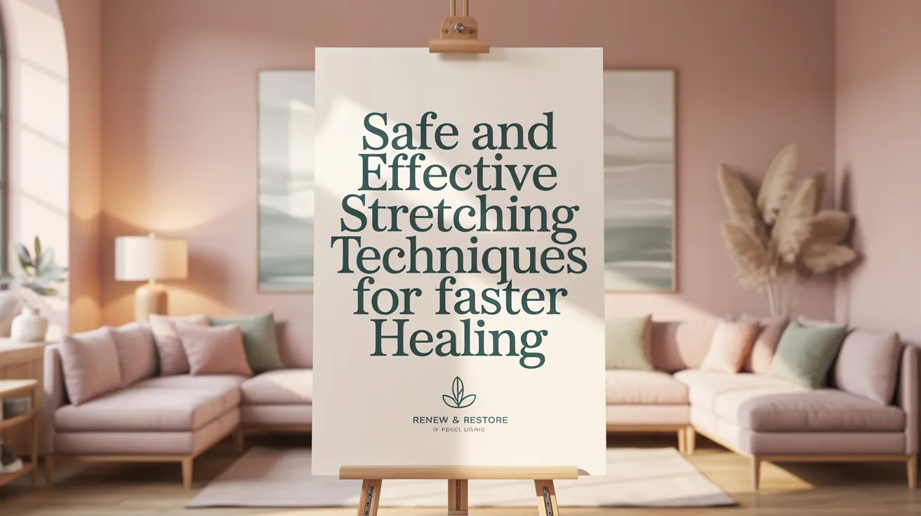 Safe and Effective Stretching Techniques for Faster Healing