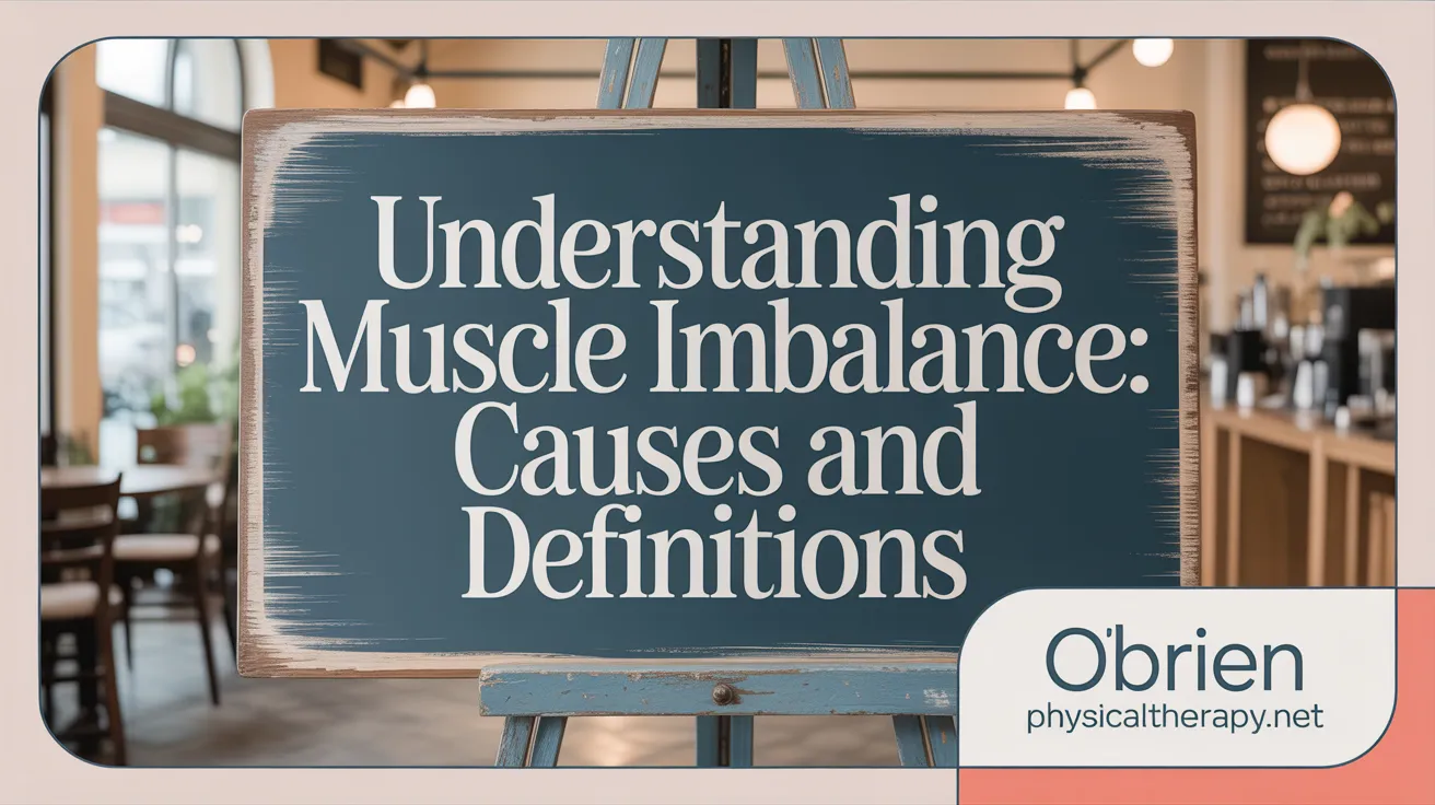 Understanding Muscle Imbalance: Causes and Definitions