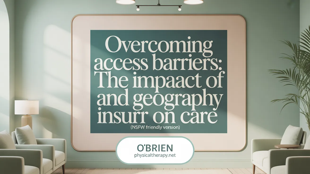 Overcoming Access Barriers: The Impact of Insurance and Geography on Care