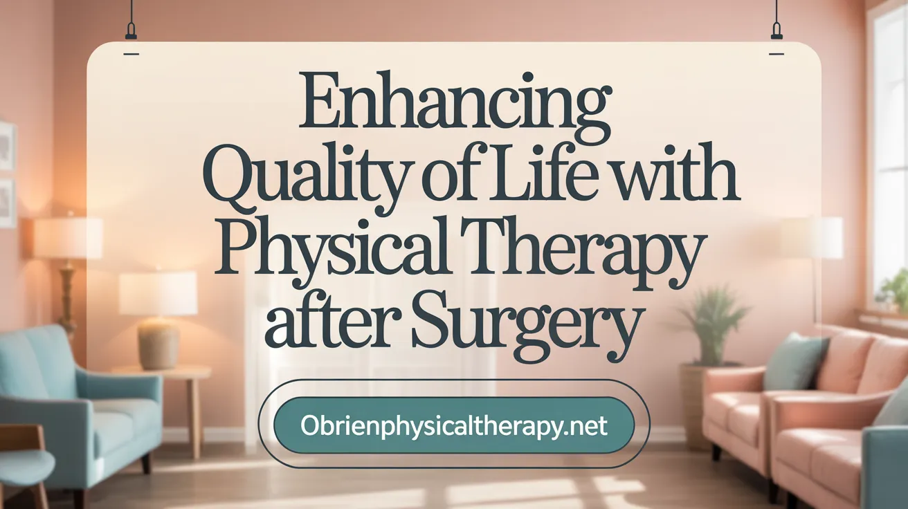 Enhancing Quality of Life with Physical Therapy After Surgery