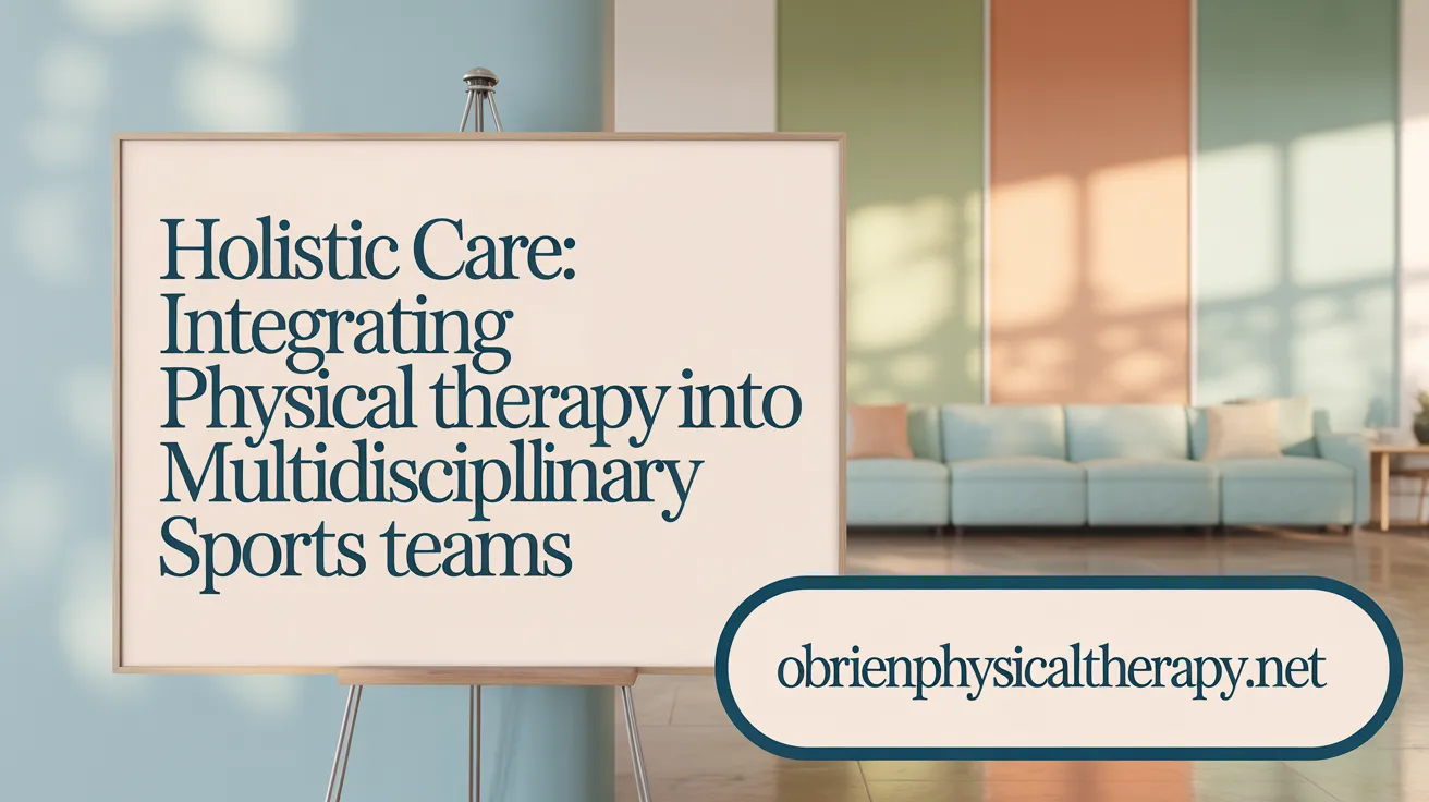 Holistic Care: Integrating Physical Therapy into Multidisciplinary Sports Teams