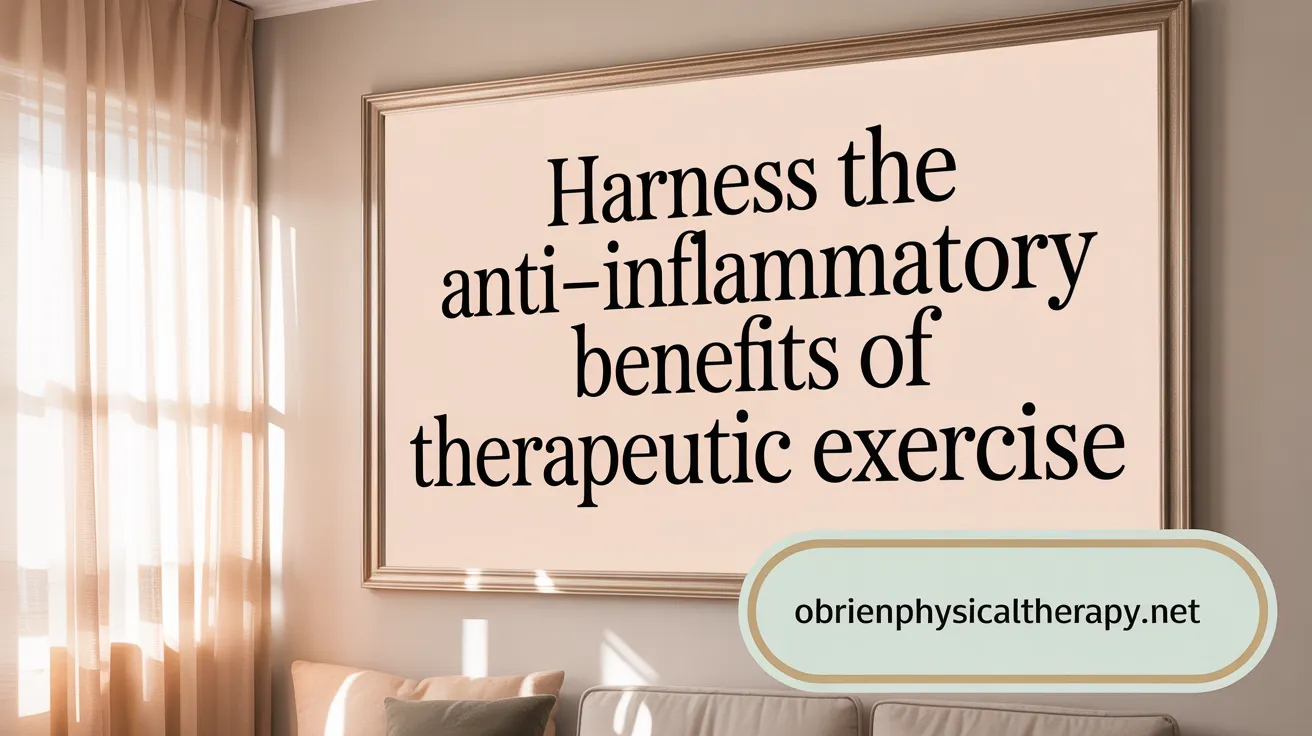 Harness the Anti-Inflammatory Benefits of Therapeutic Exercise