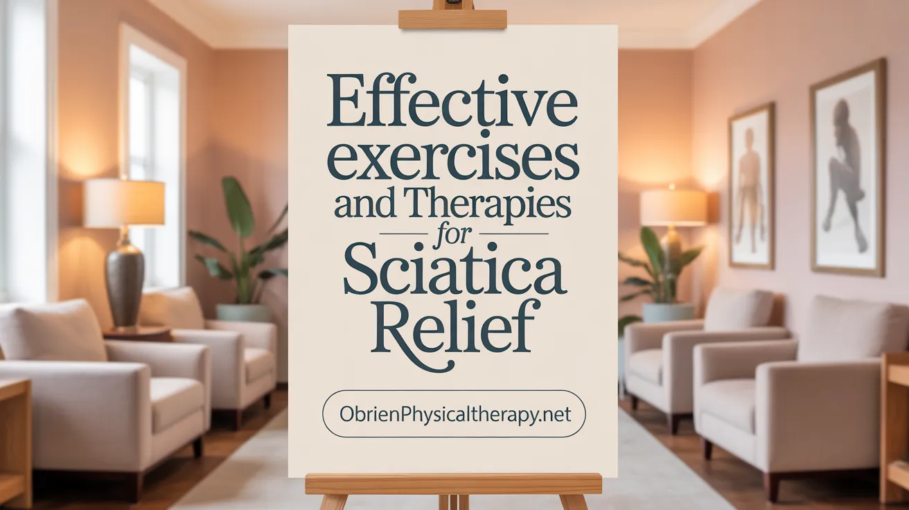 Effective Exercises and Therapies for Sciatica Relief