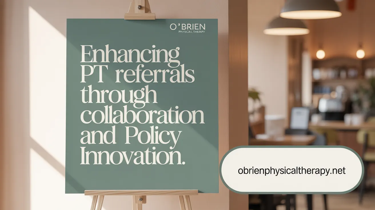 Enhancing PT Referrals Through Collaboration and Policy Innovation