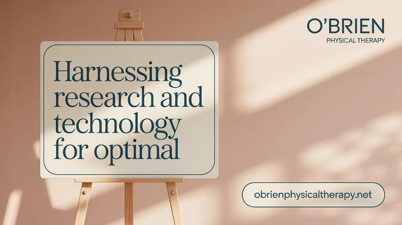 Harnessing Research and Technology for Optimal Recovery