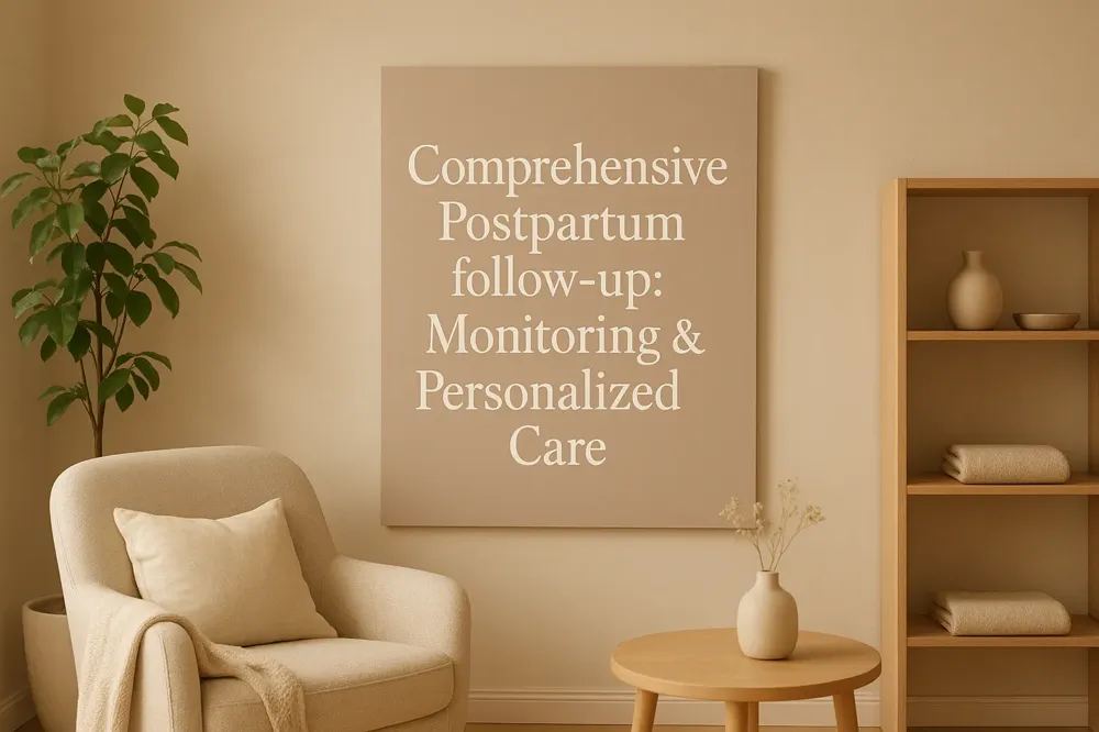 Comprehensive Postpartum follow-up: Monitoring & Personalized Care