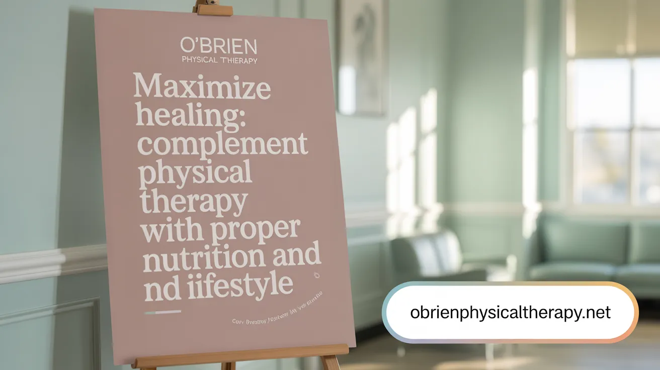 Maximize Healing: Complement Physical Therapy with Proper Nutrition and Lifestyle