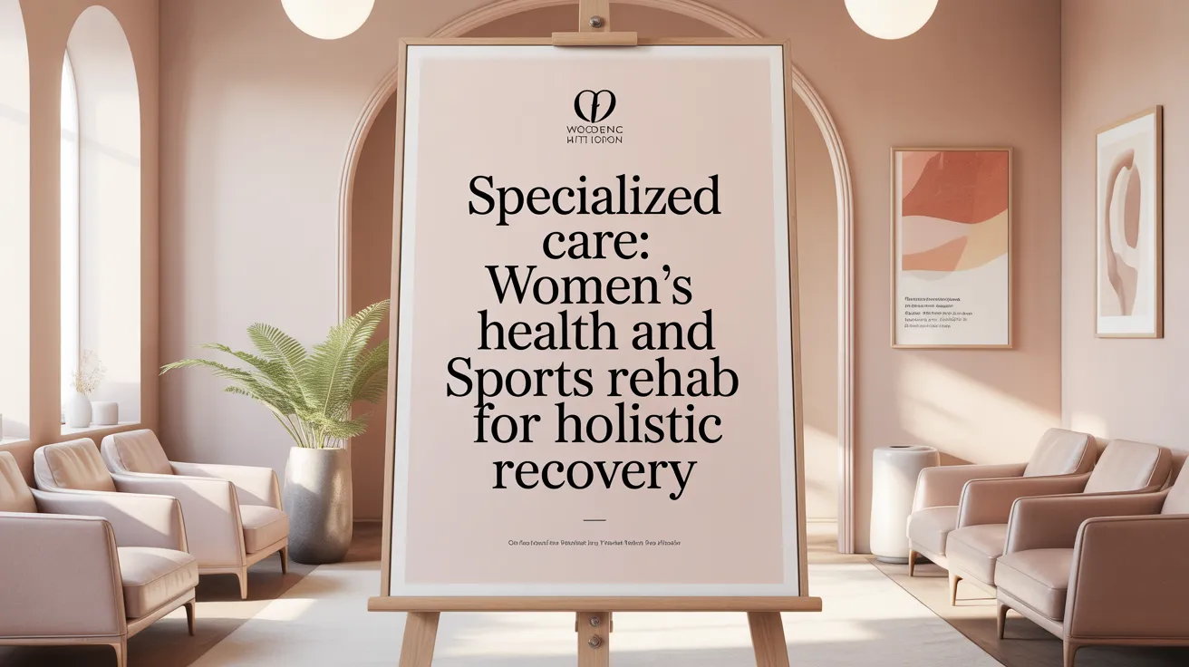 Specialized Care: Women’s Health and Sports Rehab for Holistic Recovery