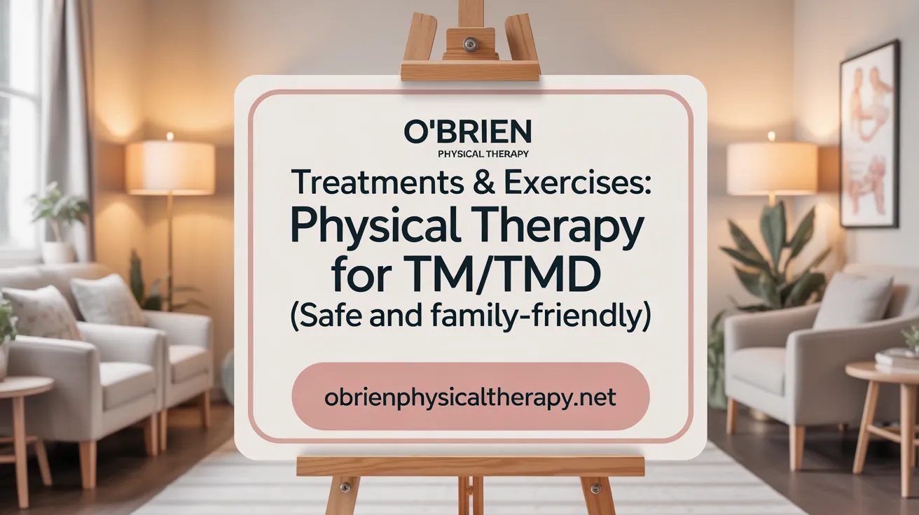 Treatments & Exercises: Physical Therapy for TMJ/TMD