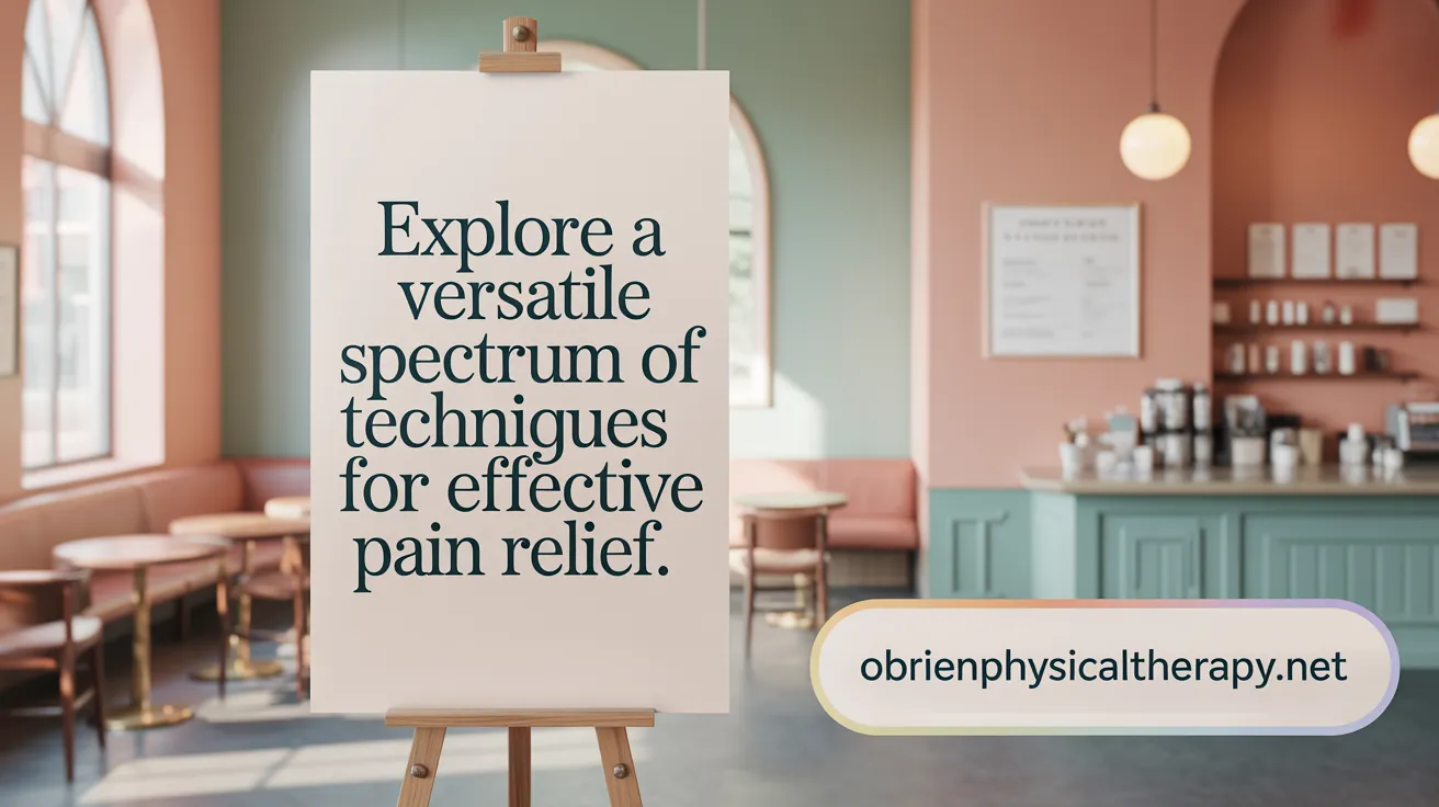 Explore a Versatile Spectrum of Techniques for Effective Pain Relief