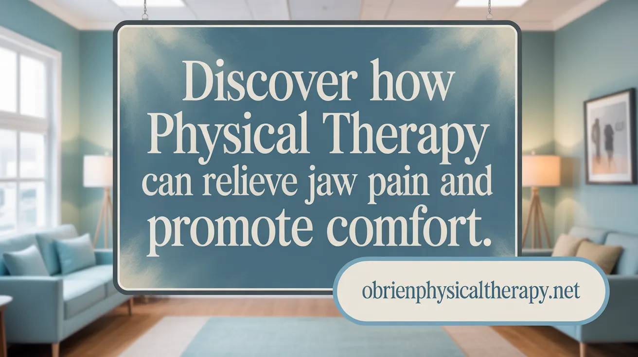 Discover How Physical Therapy Can Relieve Jaw Pain