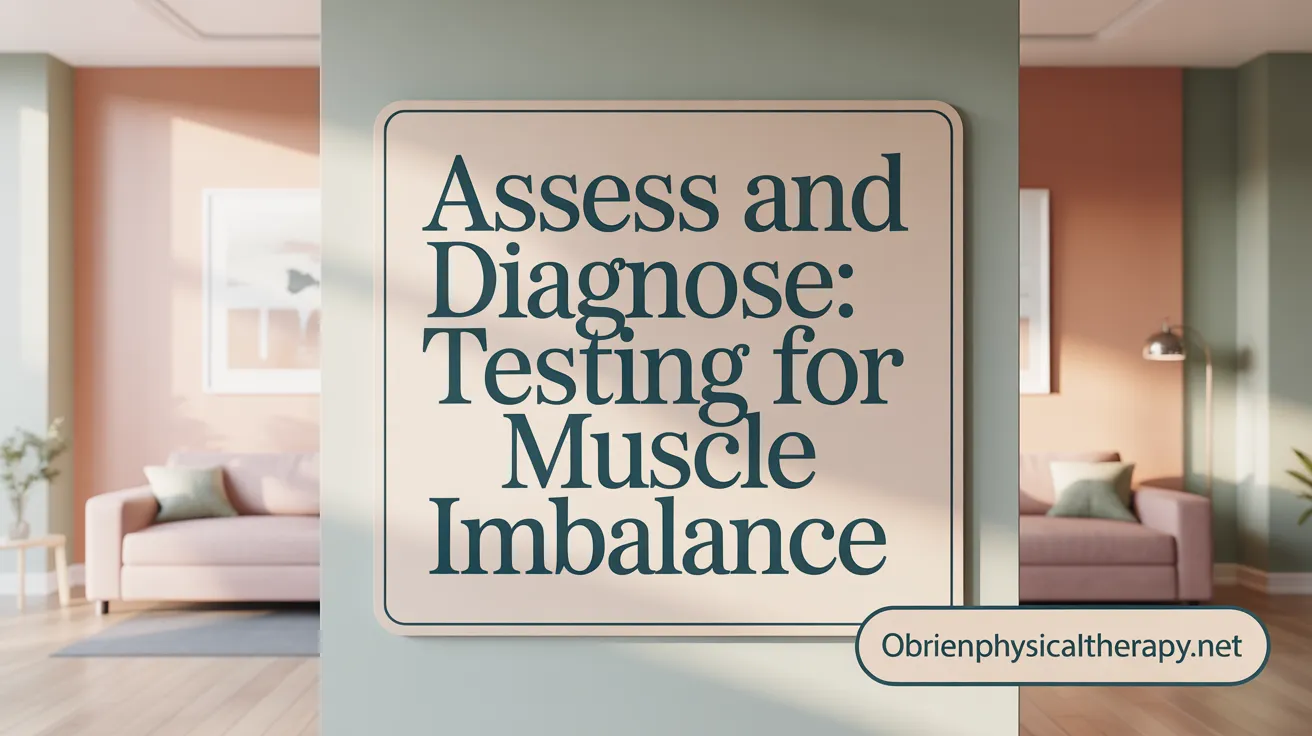 Assess and Diagnose: Testing for Muscle Imbalance
