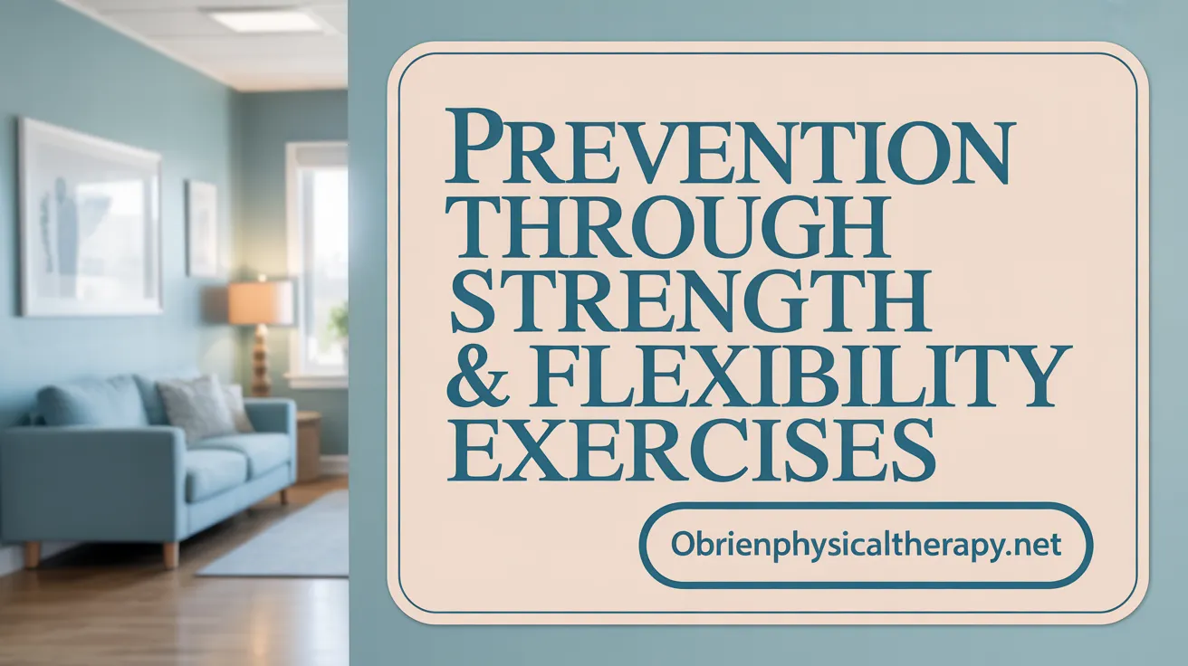 Prevention Through Strength & Flexibility Exercises