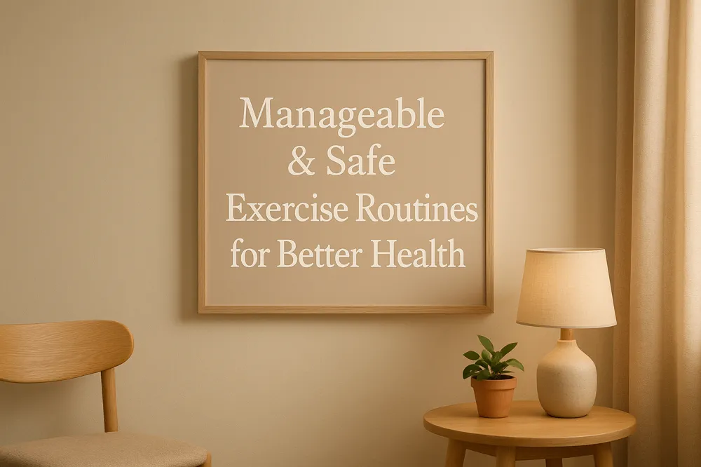Manageable & Safe Exercise Routines for Better Health