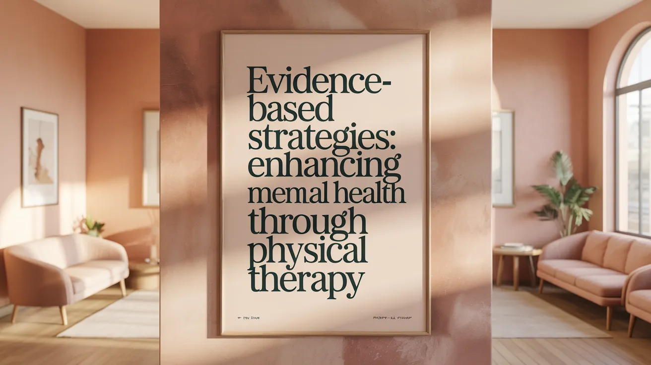 Evidence-Based Strategies: Enhancing Mental Health Through Physical Therapy