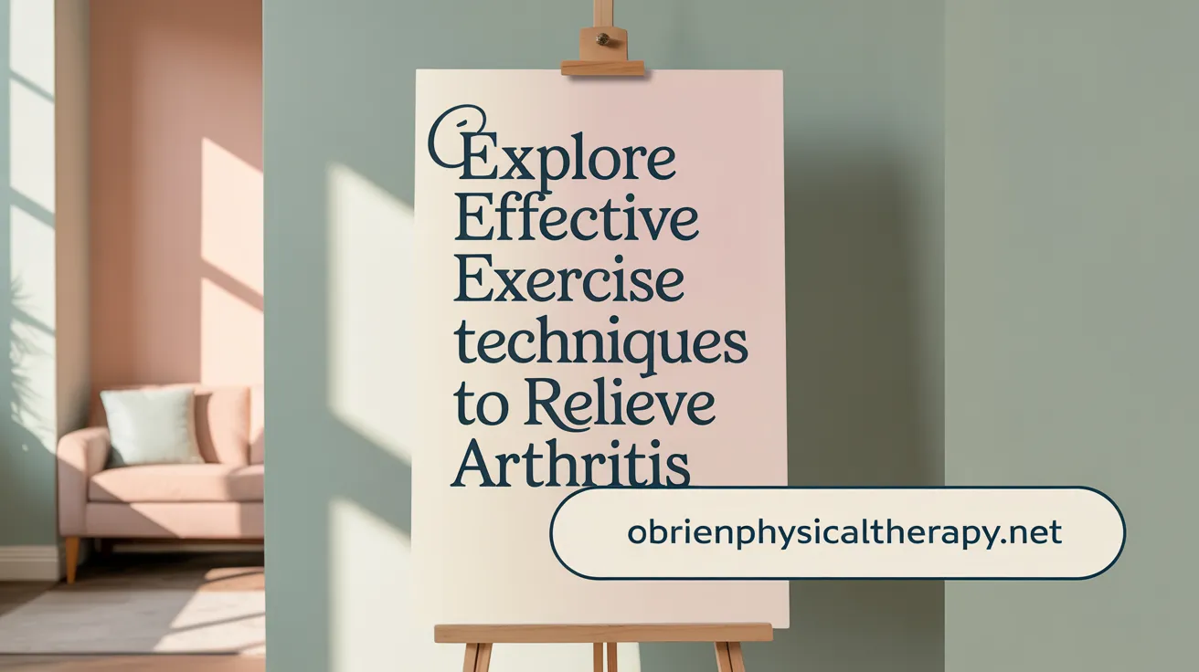 Explore Effective Exercise Techniques to Relieve Arthritis