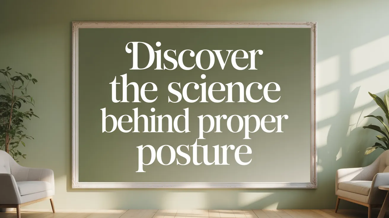 Discover the Science Behind Proper Posture