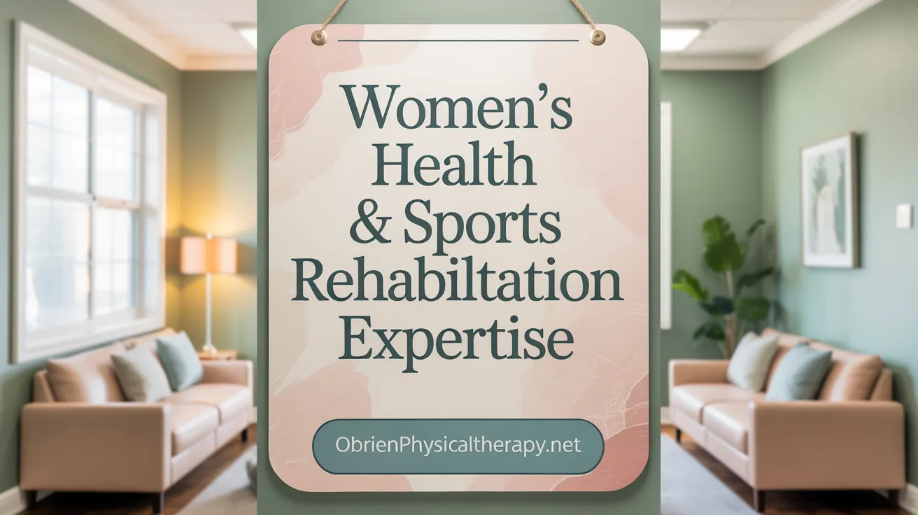 Women’s Health & Sports Rehabilitation Expertise