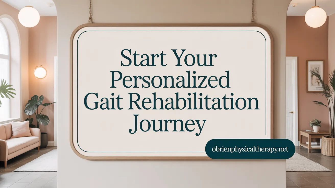 Start Your Personalized Gait Rehabilitation Journey
