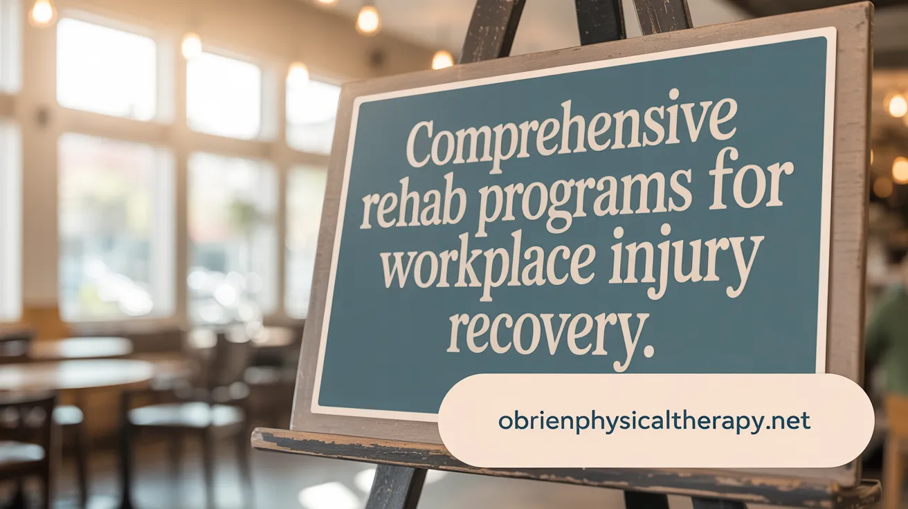 Comprehensive Rehab Programs for Workplace Injury Recovery