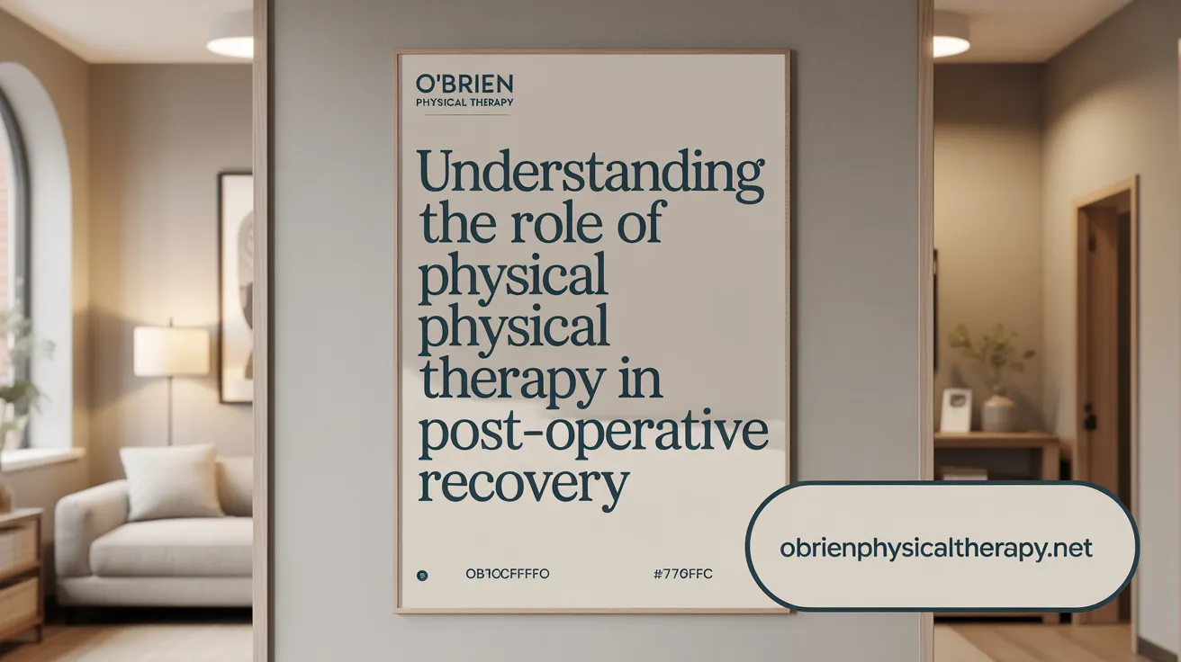 Understanding the Role of Physical Therapy in Post-Operative Recovery