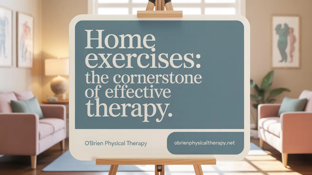 Home Exercises: The Cornerstone of Effective Therapy