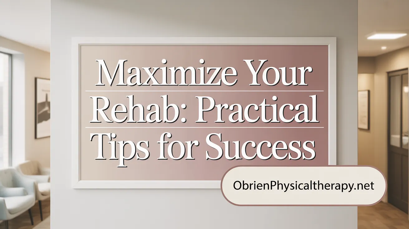 Maximize Your Rehab: Practical Tips for Success