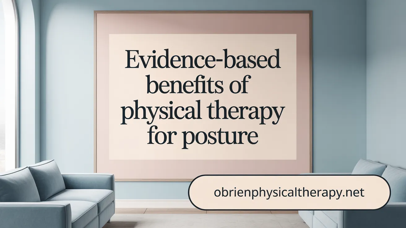 Evidence-Based Benefits of Physical Therapy for Posture