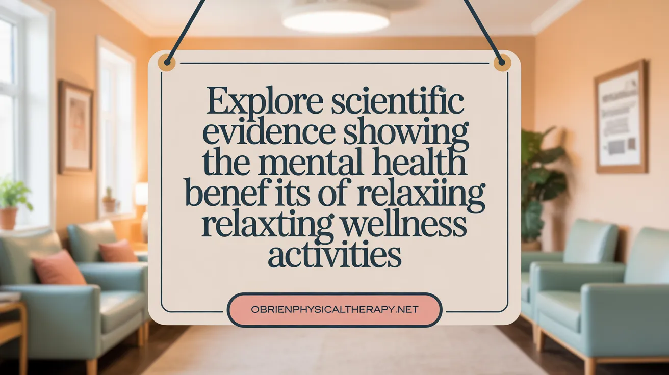 Explore Scientific Evidence Showing the Mental Health Benefits of Physical Therapy