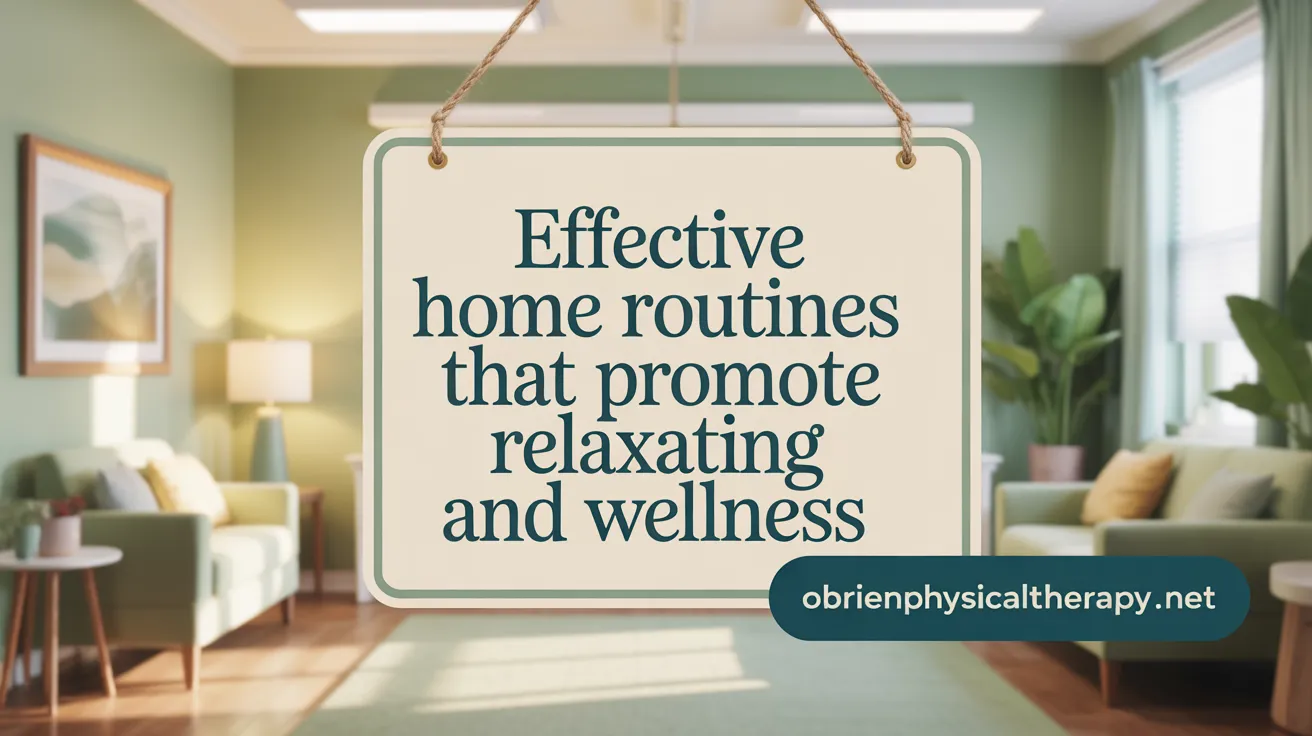 Effective Home Routines that Boost Your Healing