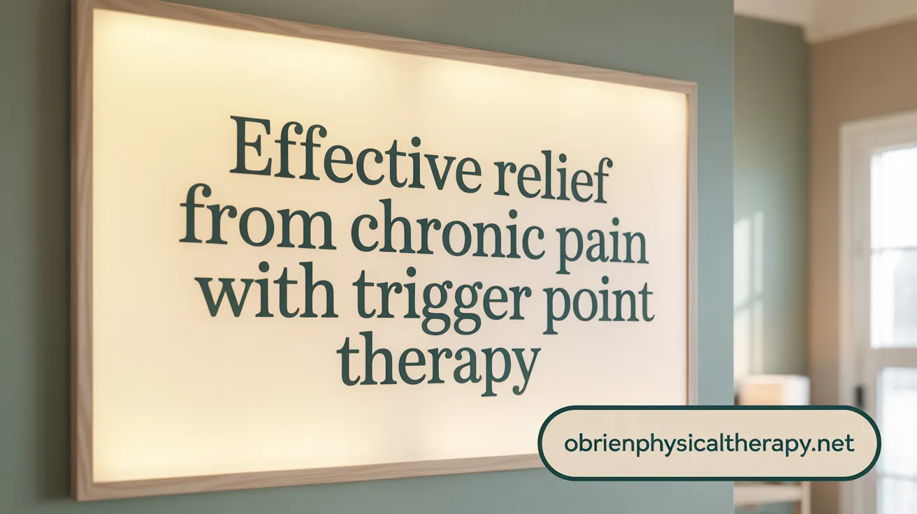 Effective Relief from Chronic Pain with Trigger Point Therapy
