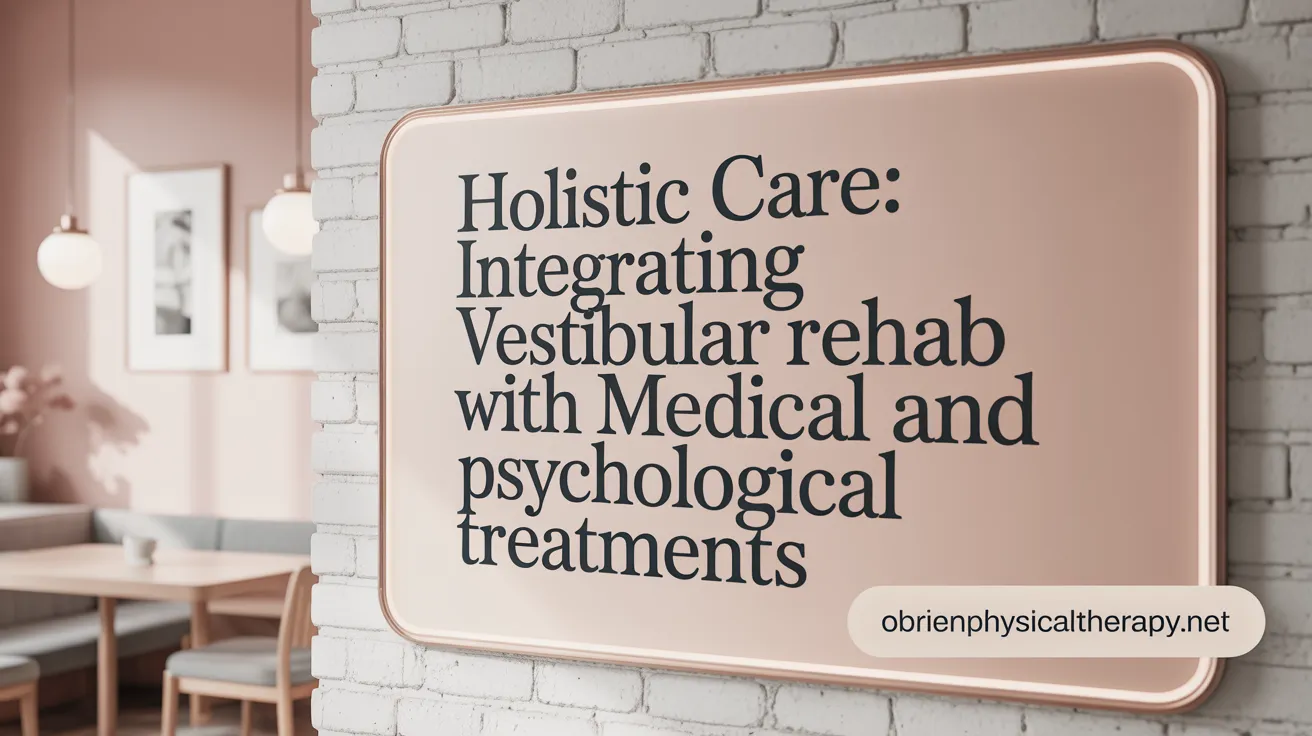 Holistic Care: Integrating Vestibular Rehab with Medical and Psychological Treatments