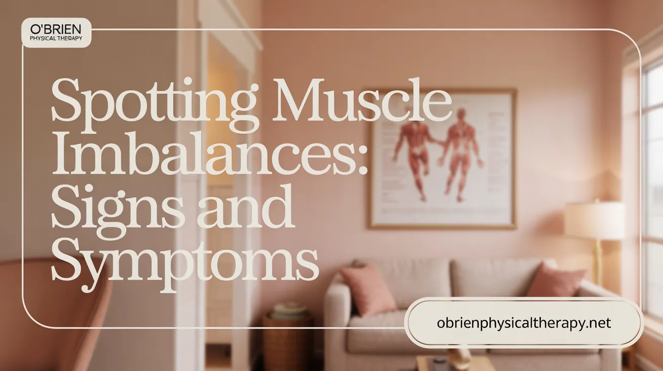 Spotting Muscle Imbalances: Signs and Symptoms