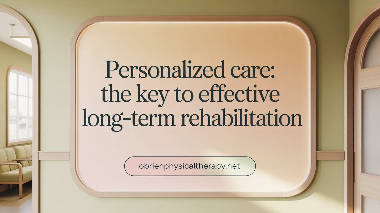 Personalized Care: The Key to Effective Long-Term Rehabilitation