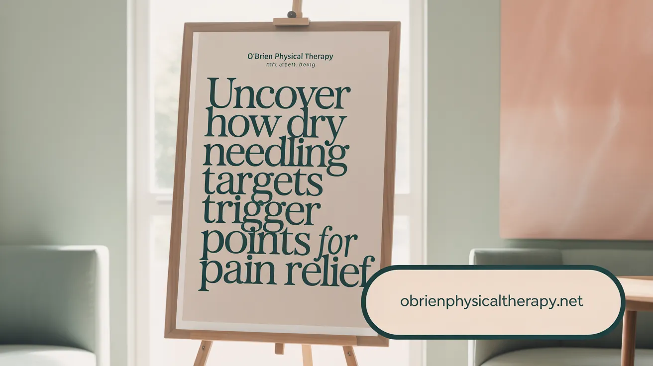 Uncover How Dry Needling Targets Trigger Points for Pain Relief
