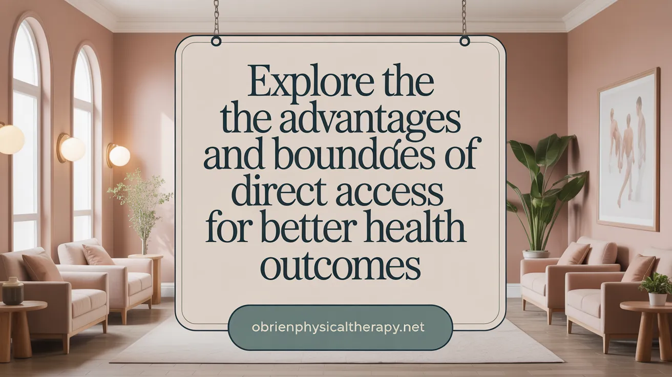 Explore the advantages and boundaries of direct access for better health outcomes