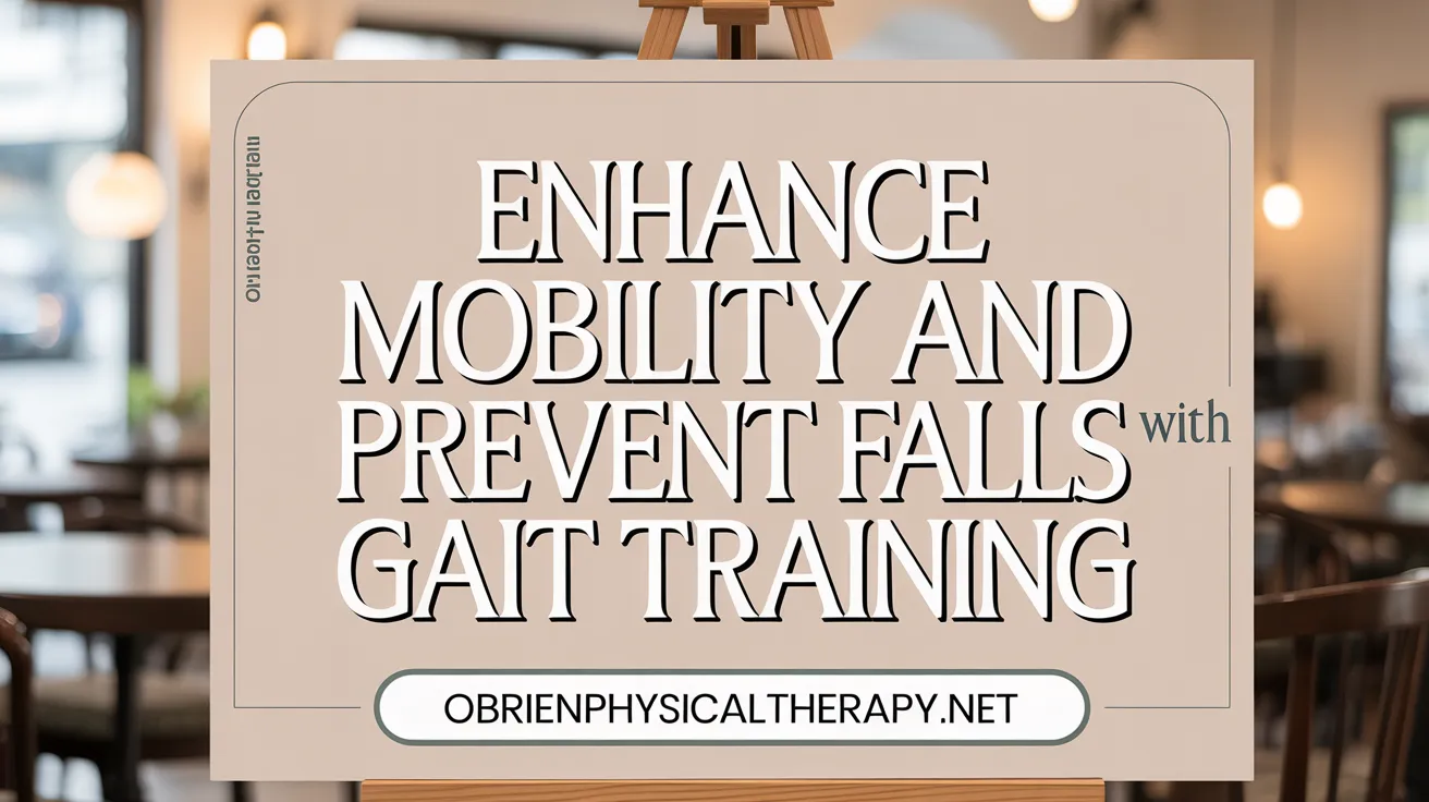 Enhance Mobility and Prevent Falls with Gait Training